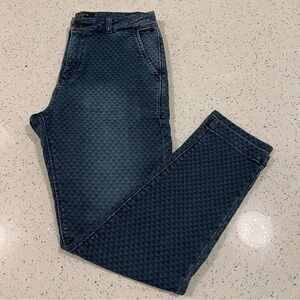 SCOTCH & SODA Maison Scotch Blue Stretch Skinny Jeans with Pattern | 28